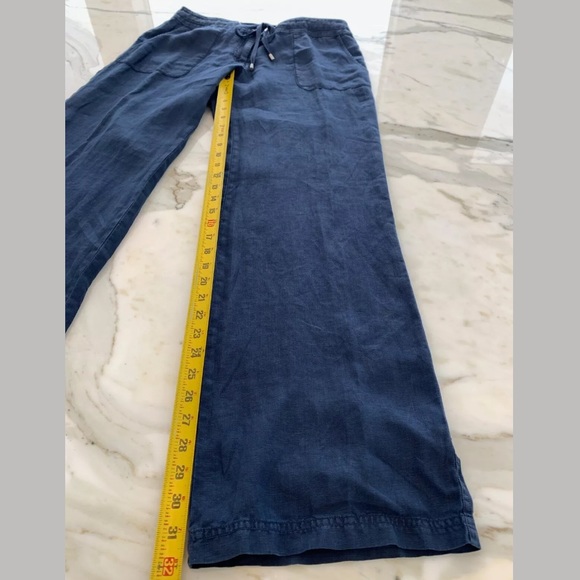 TOMMY BAHAMA BLUE DRAWSTRING LEIGH PANTS 6 NWTS! - Picture 12 of 17